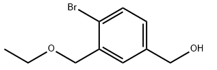 1 - Bróm - 2 - Etoxymetyl - 4 - Hydroxymetylbenzén CAS:1255948-71-0