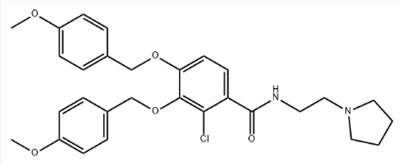 CAS:1225208-44-5 2-chlór-3,4-bis((4-metoxybenzyl)oxy)-N-(2-(pyrolidín-1-yl)etyl)benzamid