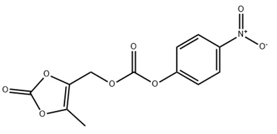CAS 173604-87-0 (5 - metyl - 2 - oxo - 1,3 - dioxol - 4 - yl)metyl 4 - nitrofenylkarbonát